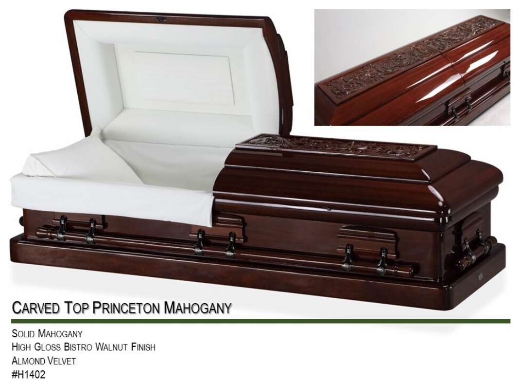 Carved Top Princeton -  H1402