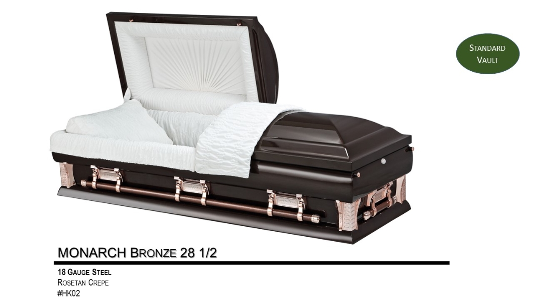 MONARCH 28 1/2 Bronze 18G  - HK02 (STANDARD VAULT)