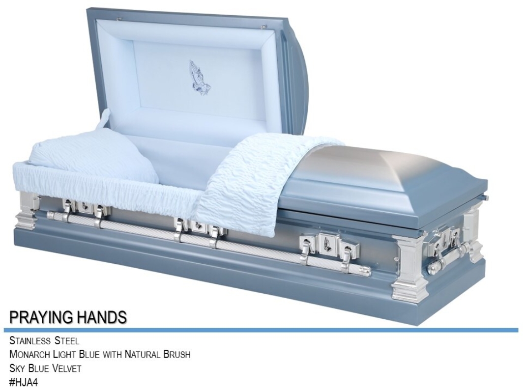 Praying Hands Stainless Steel -  HJA4