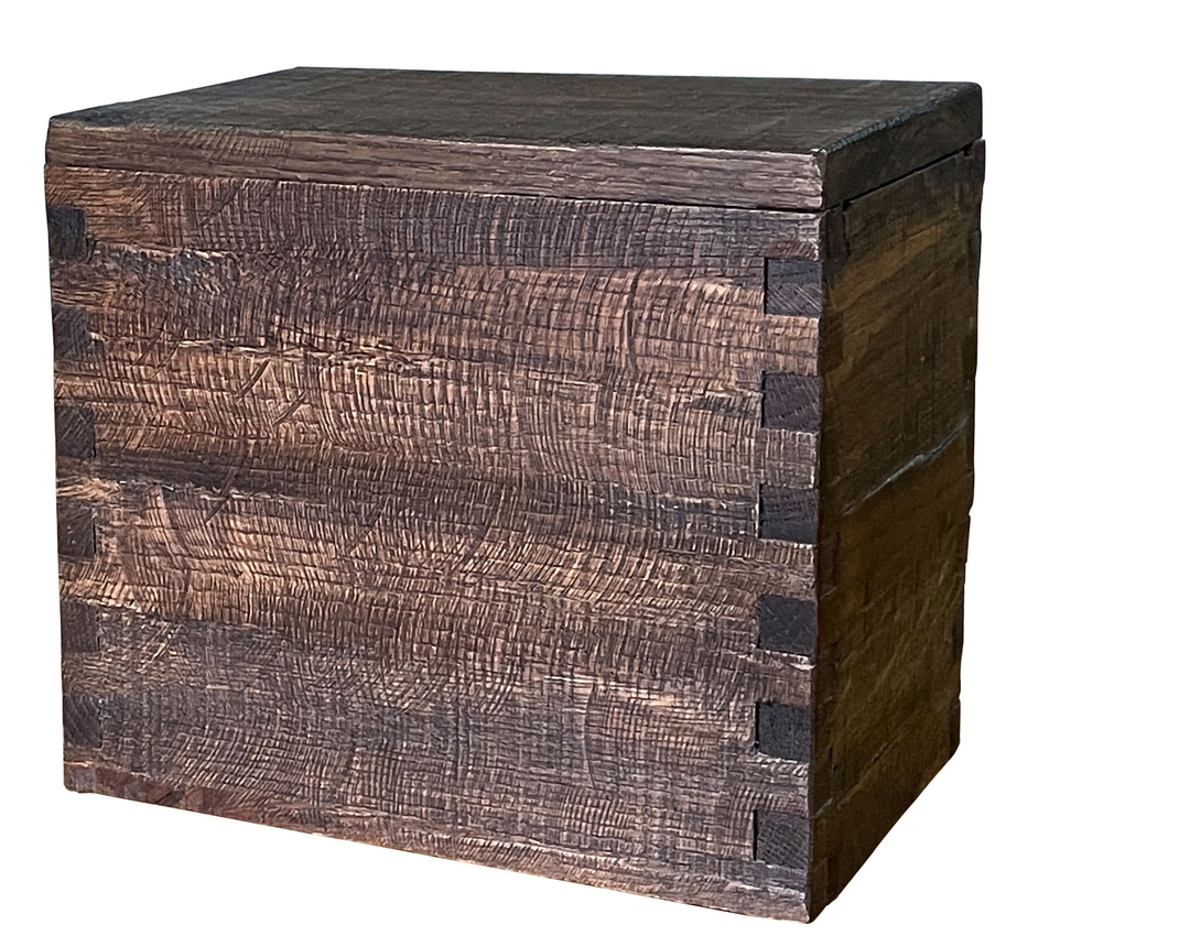 Rustic Barnwood Urn UR219