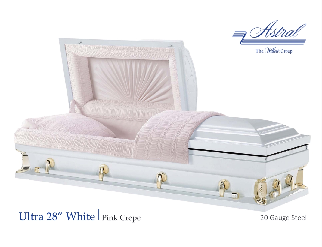 ULTRA 28 White - Pink  STANDARD VAULT