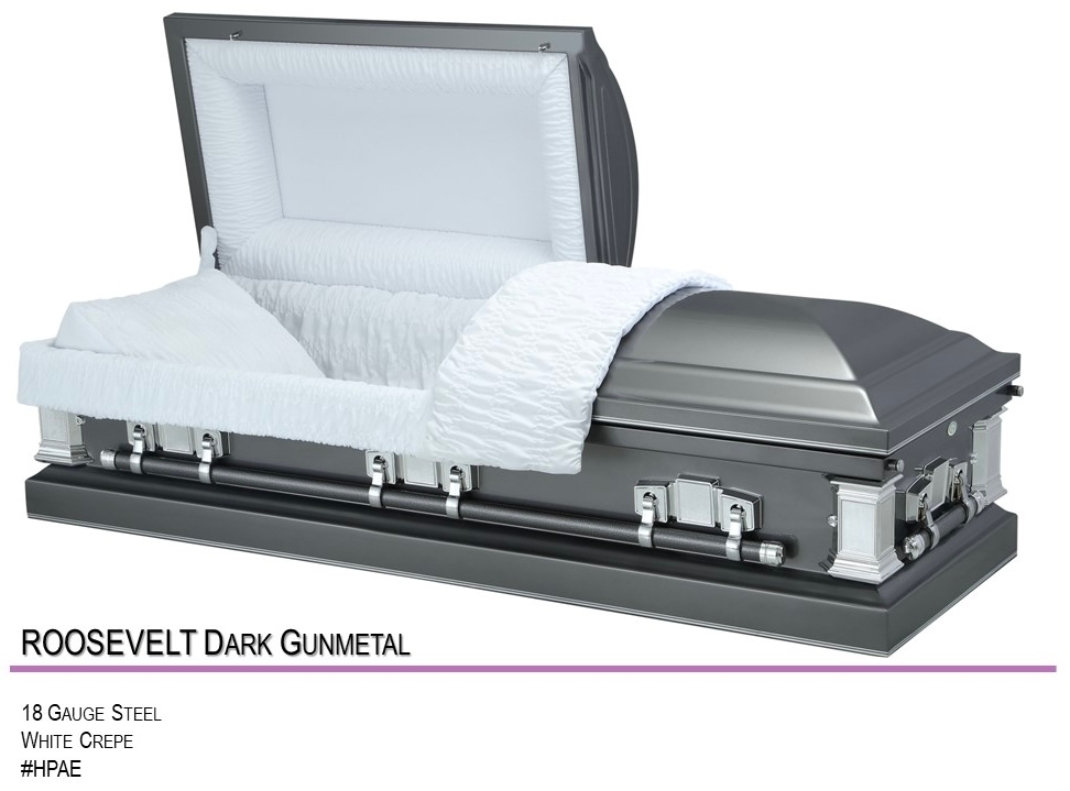 Roosevelt Gunmetal 18 Ga -  HPAE